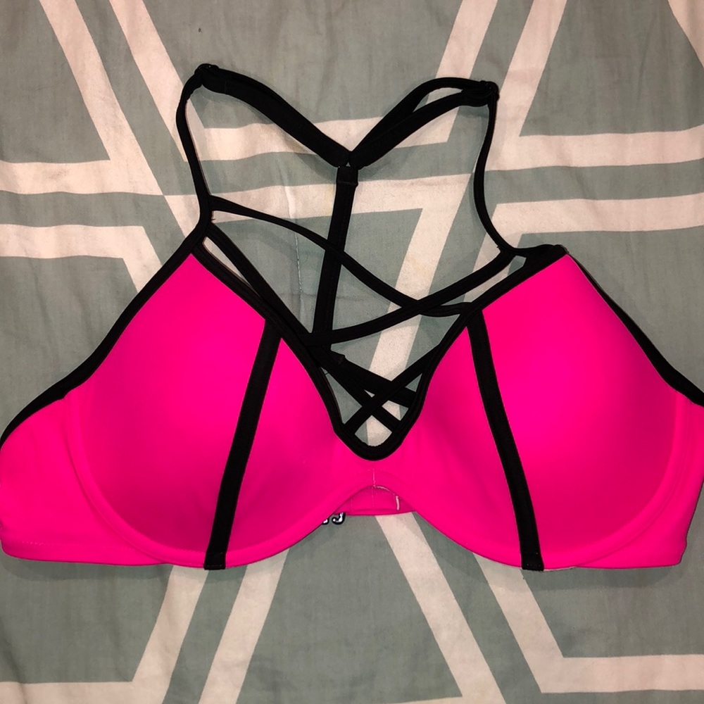 PINK swim top